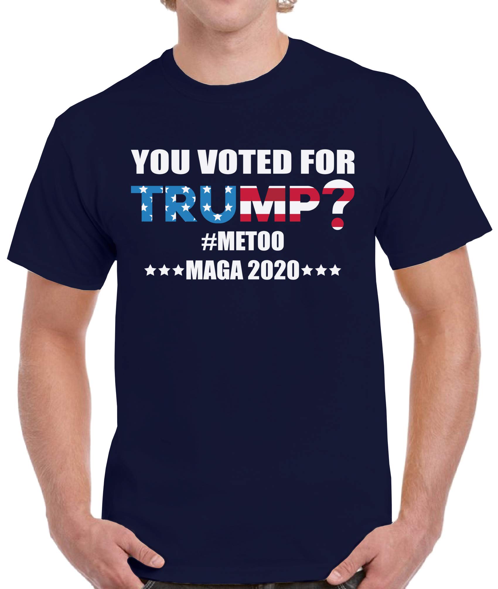 Trump T-Shirt 'You Voted Me Too' - Patriotic Political Tee for Men | American Election Merchandise & Conservative Apparel - Perfect for Rallies, Voting Days & Political Events