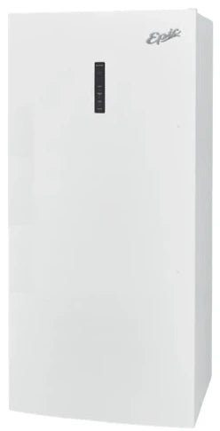 21.2 cu.ft. White Refrigerator Freezer Combo - Energy Efficient Large Capacity Fridge for Kitchen, Garage, or Basement - EFF212W