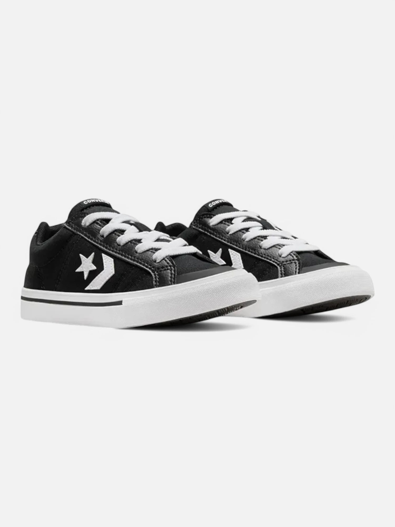 Converse Kids Sport Casual Sneakers - Black & White for Boys & Girls | Comfortable School Shoes & Everyday Wear