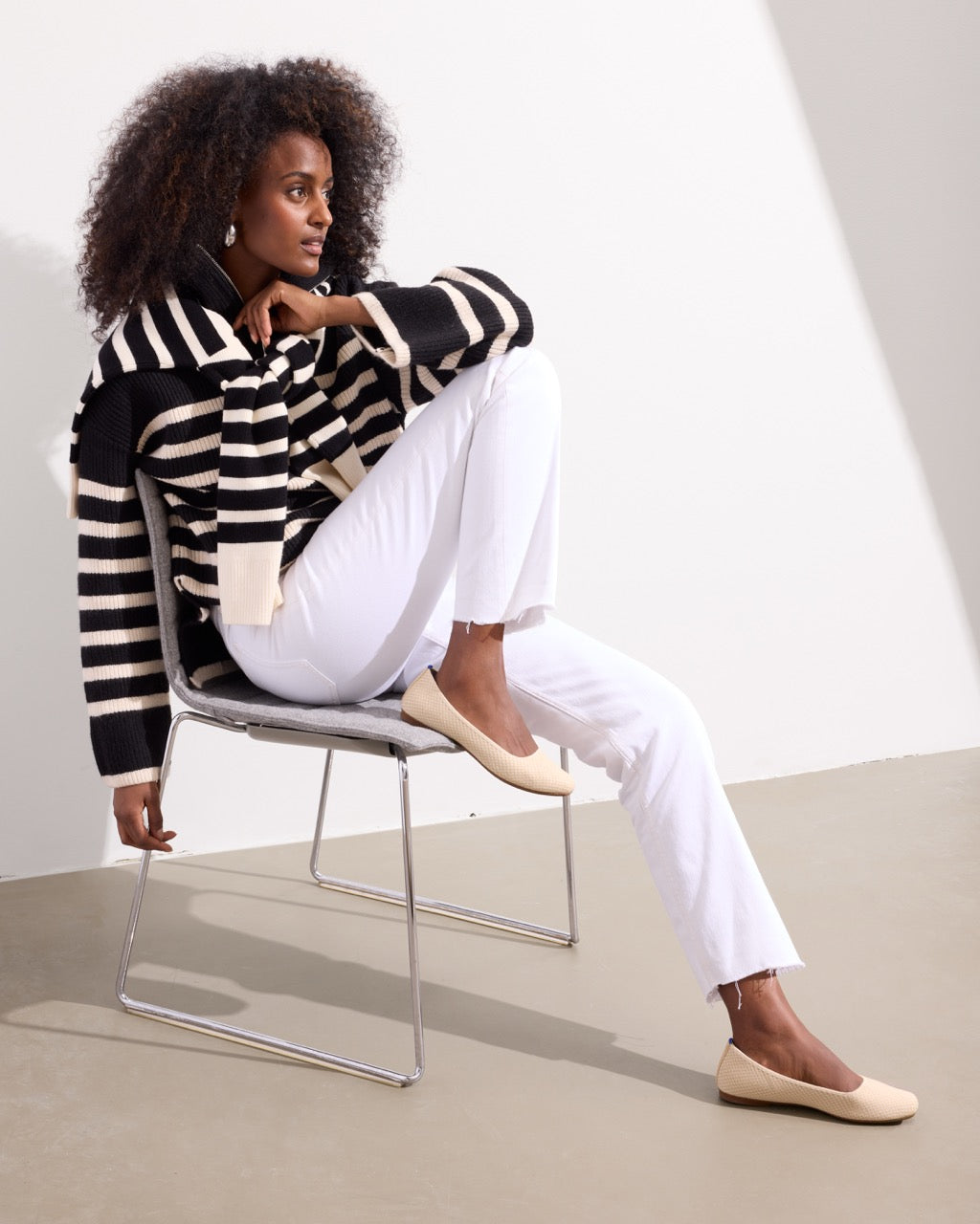 Premium Sandstone Micro Check Square Scarf - Soft & Stylish Wrap for Women, Perfect for Office, Travel & Casual Outfits