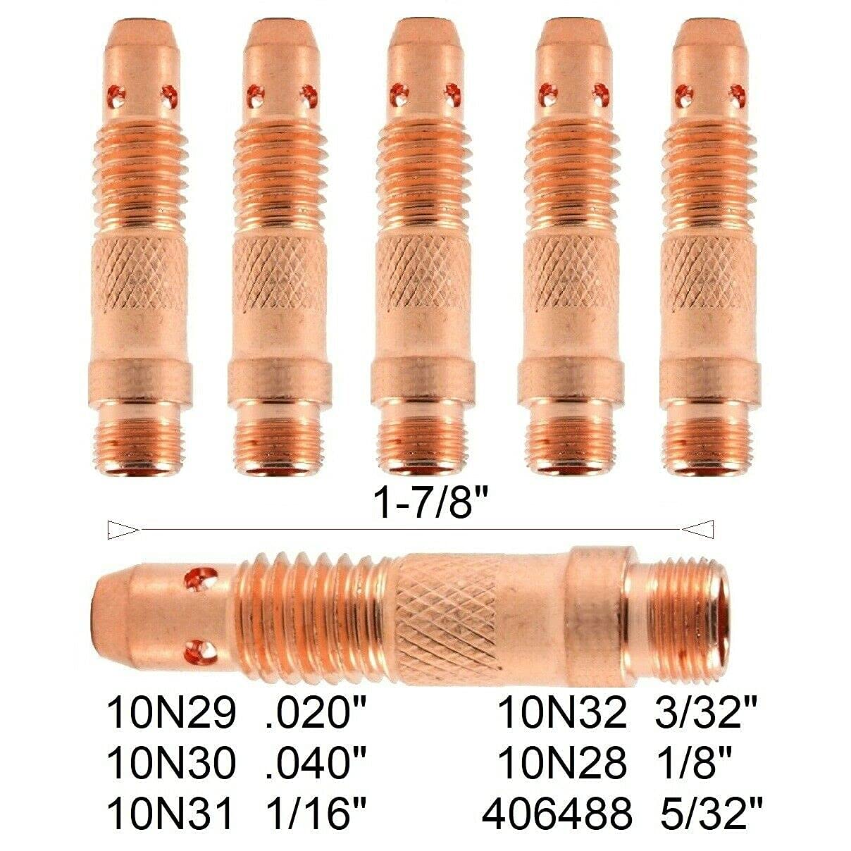 10N28 TIG Welding Collet Body 1/8