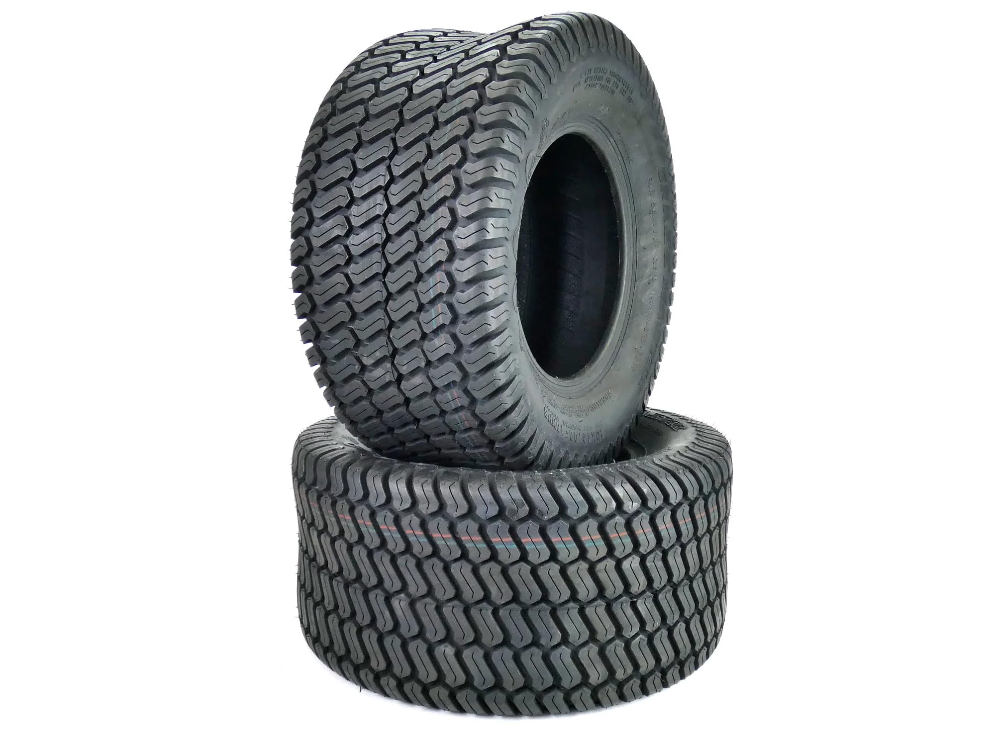 (2) OTR 20x10.00-10 Grassmaster 4 Ply Tractor Tires for Lawn & Garden Equipment - Zero Turn Mowers - Perfect for Mowing, Landscaping & Yard Maintenance