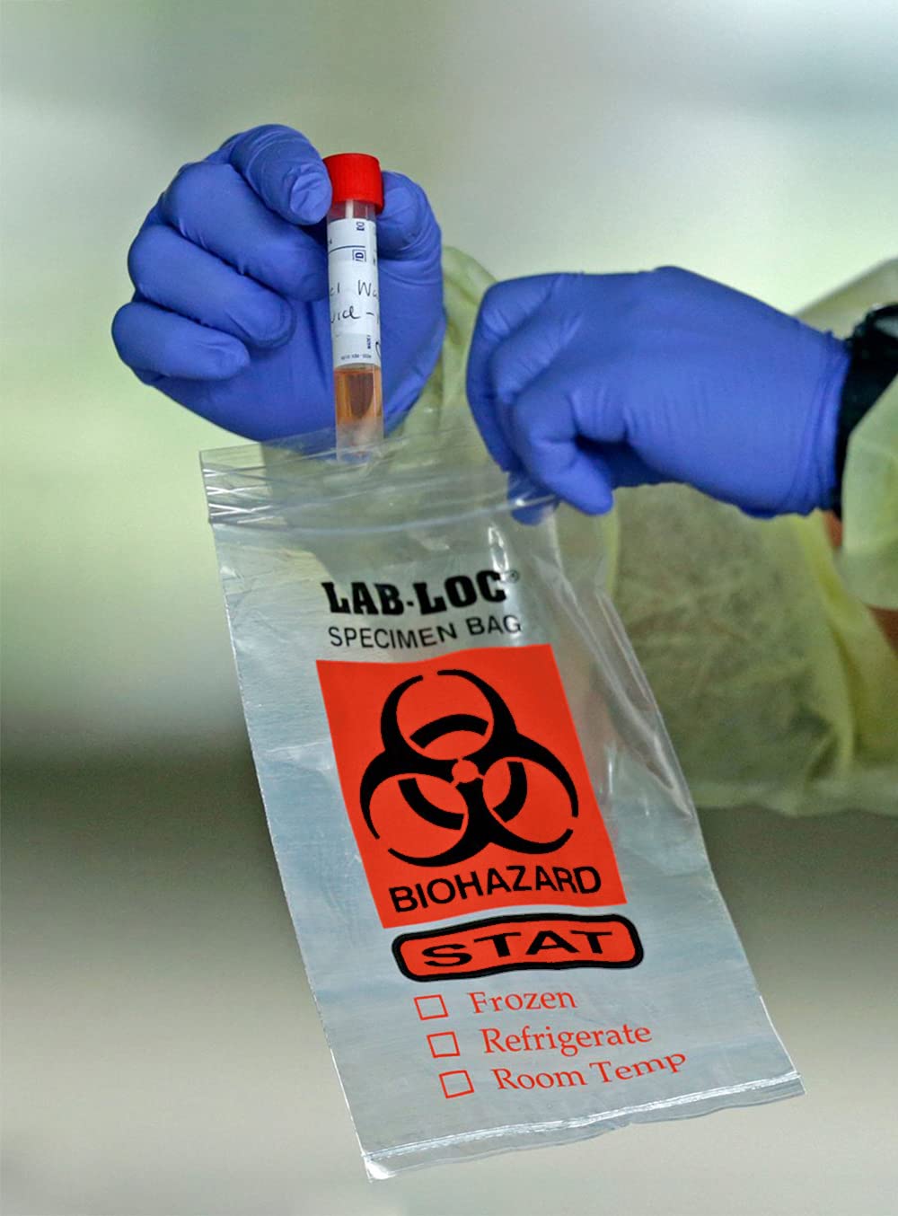 APQ 1000 Pack 6x9 Specimen Transfer Bags with Zipper | Biohazard Polyethylene Storage Bags (2 mil Thickness) | Ideal for Medical Labs, Hospital Specimen Transport & Environmental Sampling