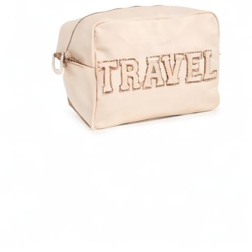 Stoney Clover Lane Large Travel Pouch for Women - Waterproof Cosmetic Bag, Makeup Organizer for Airplane, Gym & Vacation Essentials Storage