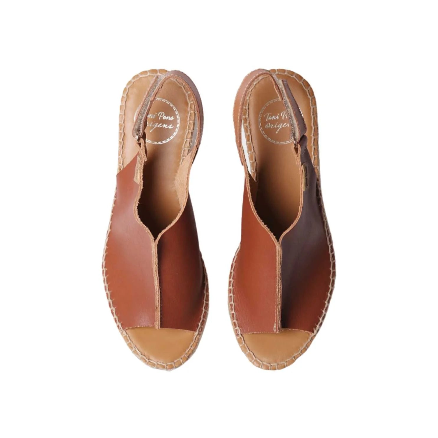 Women's Plain Leather Wedge Sandals - Comfortable & Stylish Lugano Platform Shoes for Casual Outings & Summer Wear