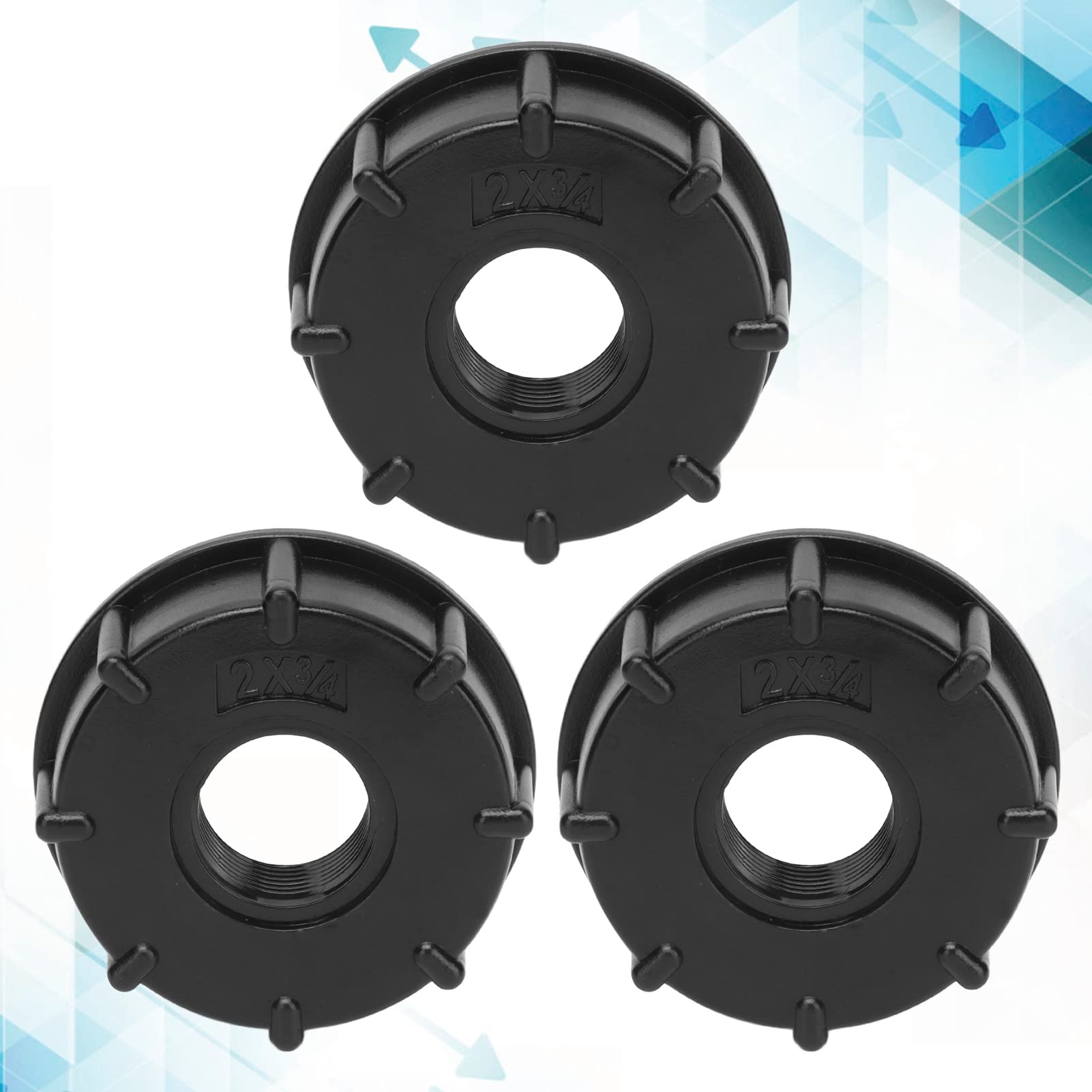 高效Water IBC Connector - G3/4化学桶专用排水接头，适用于工业、农业及储水系统