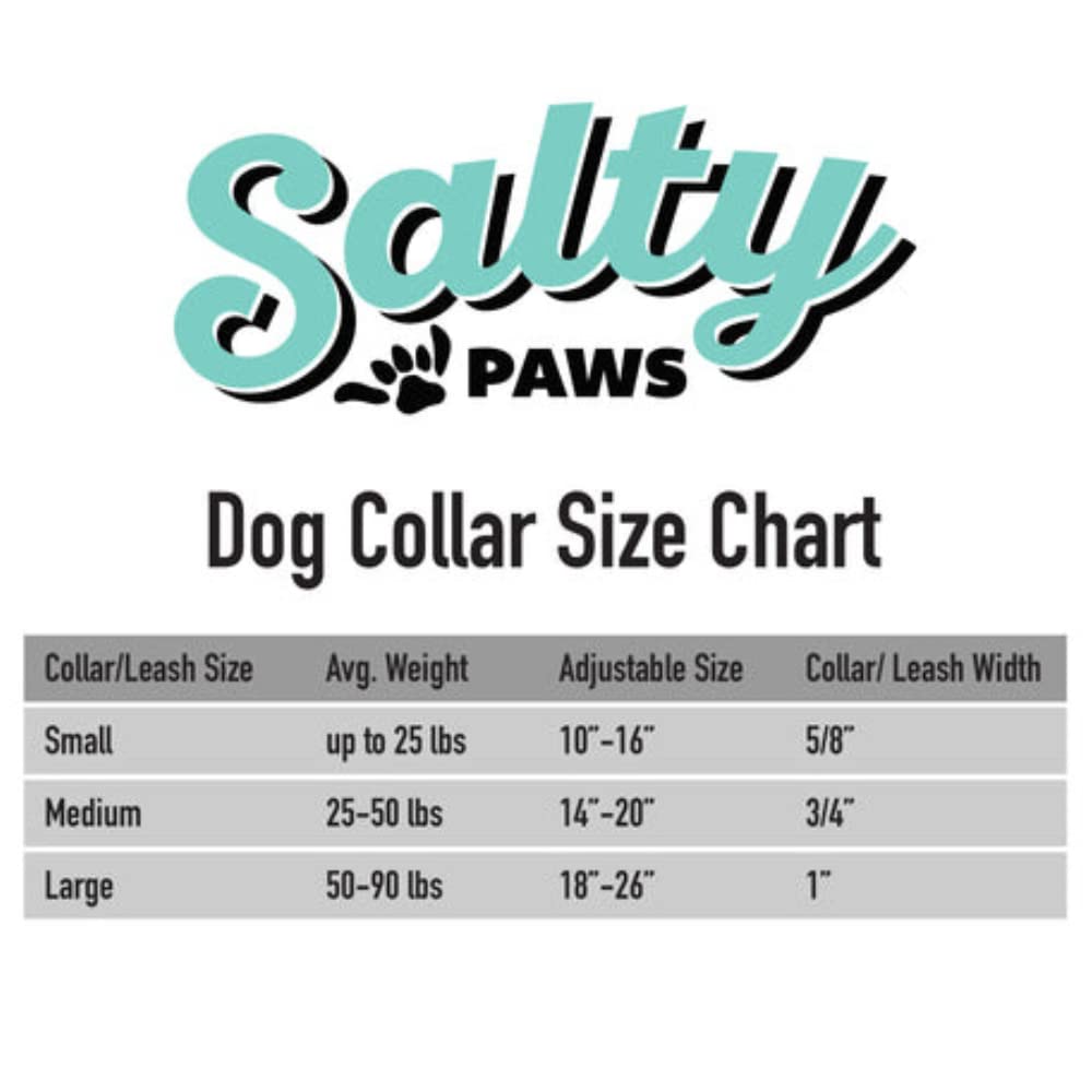 Salty Paws Floral Print Dog Leash with Padded Handle - Heavy Duty Pet Leash for Small, Medium & Large Dogs (6ft Large Size, Pink Floral Pattern, 50-90 lbs) - Perfect for Walks, Training & Outdoor Adventures