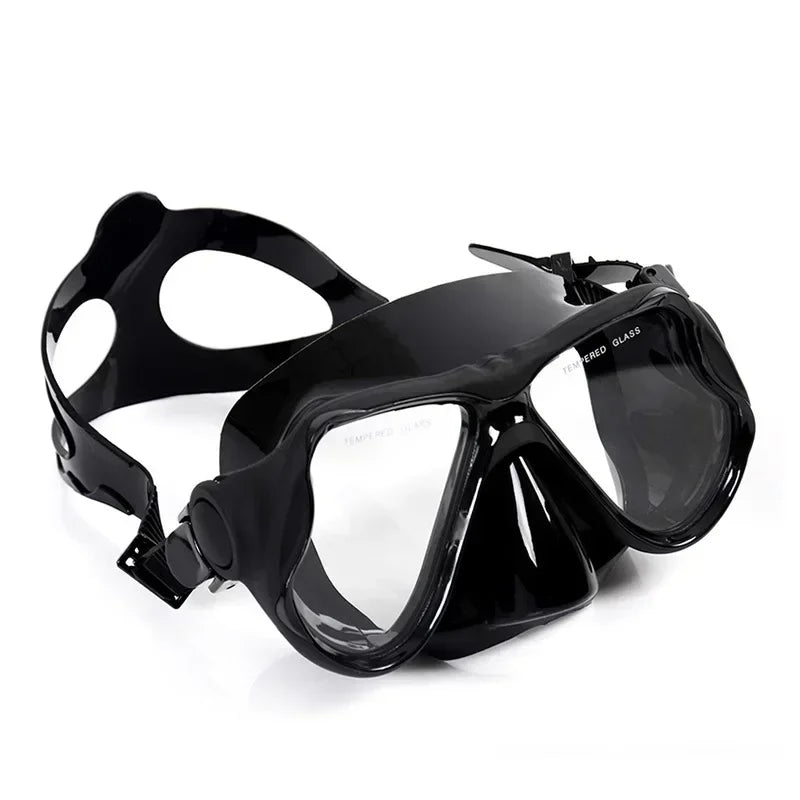 Aleefa Unisex Swimming Goggles with Plastic Resin Lens & Silicone Frame - Anti-Fog UV Protection Swim Mask 64202 for Pool, Beach, Snorkeling & Water Sports