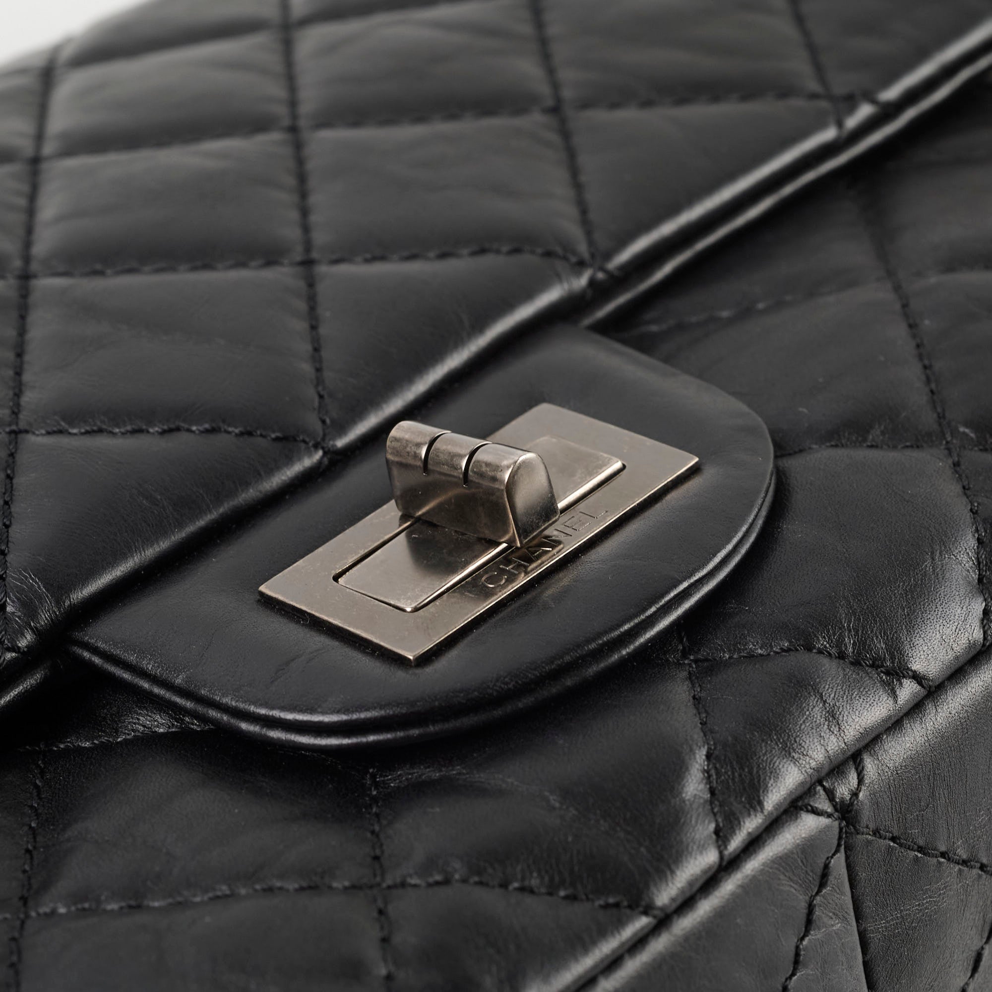 Chanel Reissue 227 Quilted Flap Bag in Black - Luxury Designer Handbag for Women, Perfect for Evening Events & Special Occasions