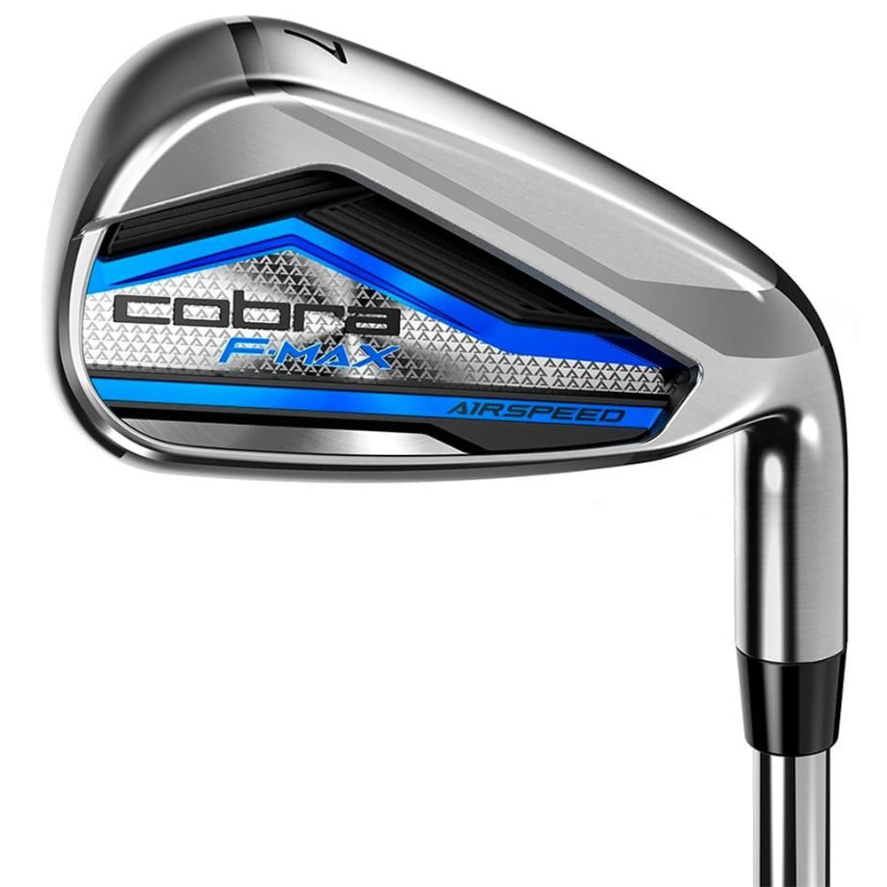 Cobra F Max 5 GW Steel Men's Right Hand Golf Irons Set - Perfect for Mid-Handicap Players on the Course