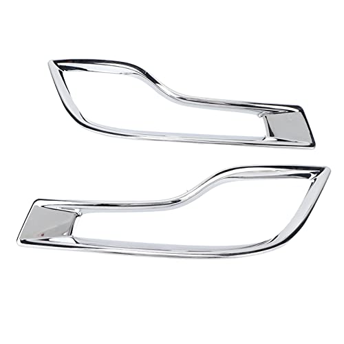 Durable Tail Fog Lamp Cover - Weather Resistant Rear Foglight Bezel Trim (2-Piece Set) for Car Accessories | Perfect for Night Driving & Bad Weather Conditions
