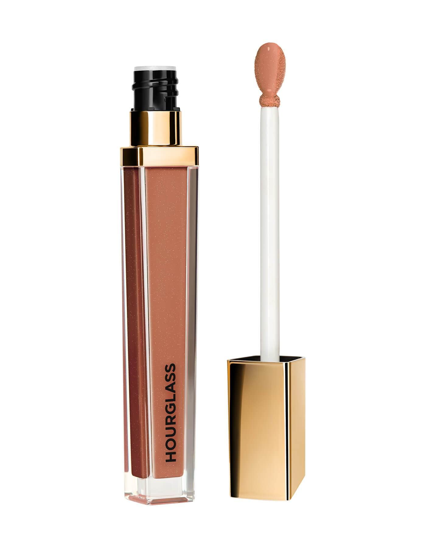 Hourglass Unreal High Shine Volumizing Lip Gloss - Strike | Plumping & Shiny Lip Gloss for Full Lips | Perfect for Date Night & Special Occasions