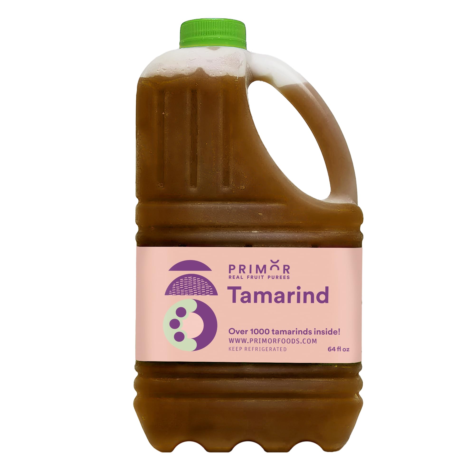 Organic Tamarind Fruit Puree | 100% Real Fruit | Perfect for Juices, Smoothies, Cocktails, Desserts, Baking & Healthy Snacks | Gluten-Free, Vegan & Non-GMO | Great for Home Bars, Cafes & Restaurants