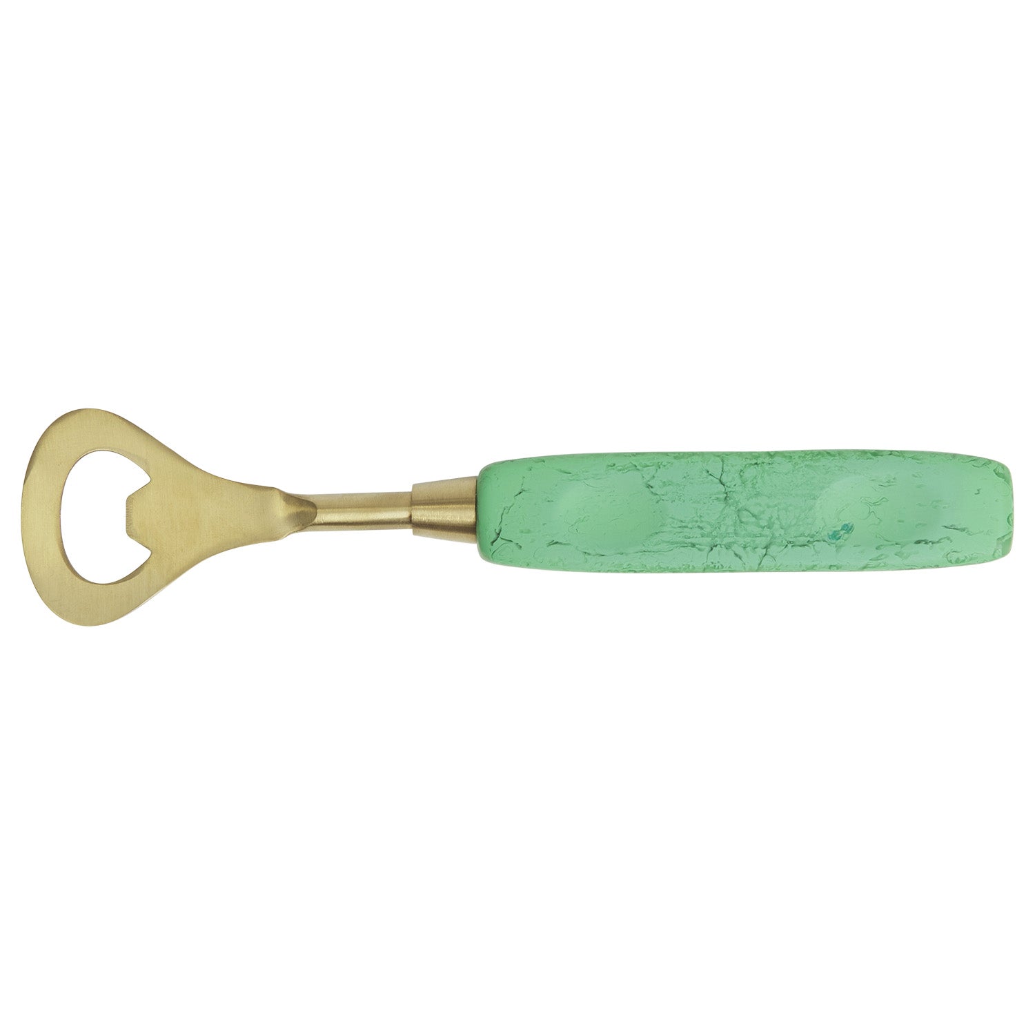 Emerald Green Court Bottle Opener - Rustproof Stainless Steel Bar Tool for Beer, Soda & Wine Bottles - Perfect for Home Bars, Parties, BBQs & Outdoor Events