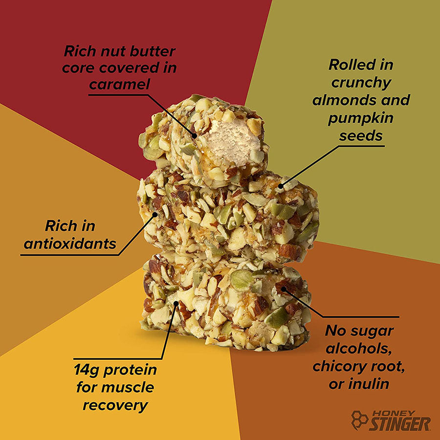 Healthy Almond Pumpkin Seed Nut & Seed Bar - Organic, Gluten-Free, Vegan Snack for Energy & Weight Loss - Perfect for Hiking, Workouts & On-the-Go Nutrition