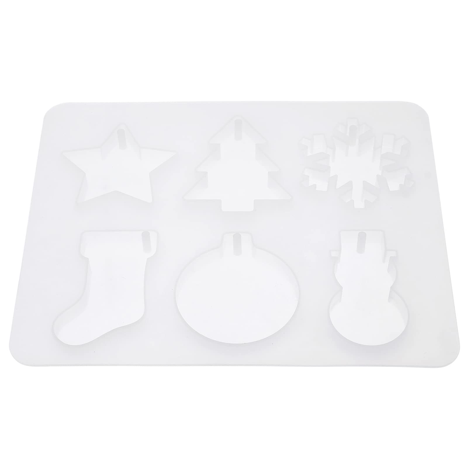 COHEALI Silicone Resin Molds for Jewelry Making - DIY Crystal Pendant, Keychain & Hanging Ornament Craft Kits (1-Piece Set) | Perfect for Handmade Gifts, Home Decor & DIY Craft Projects