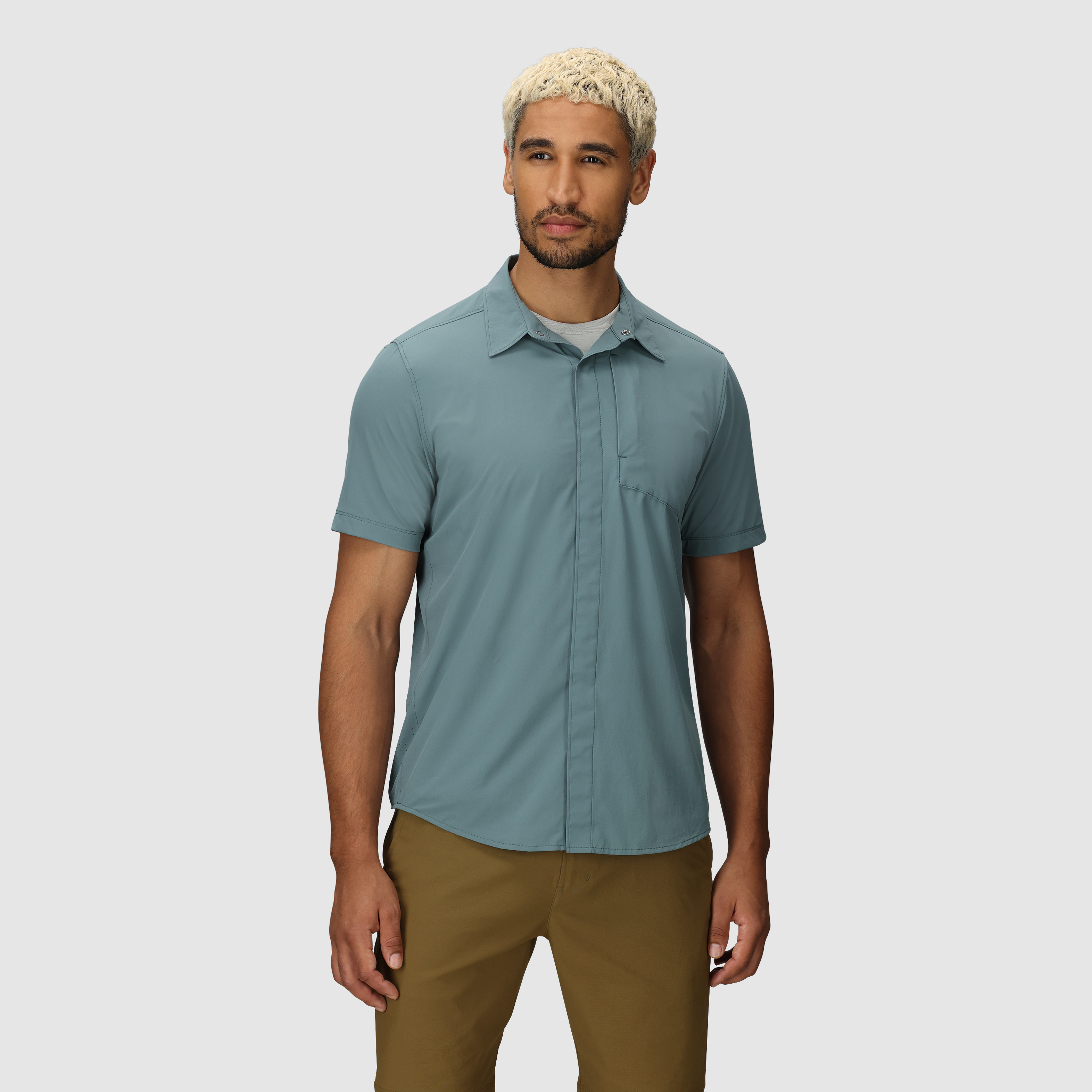 Men's Astroman Air Short Sleeve Shirt - Lightweight Breathable Quick-Dry Performance T-Shirt for Running, Gym & Outdoor Activities
