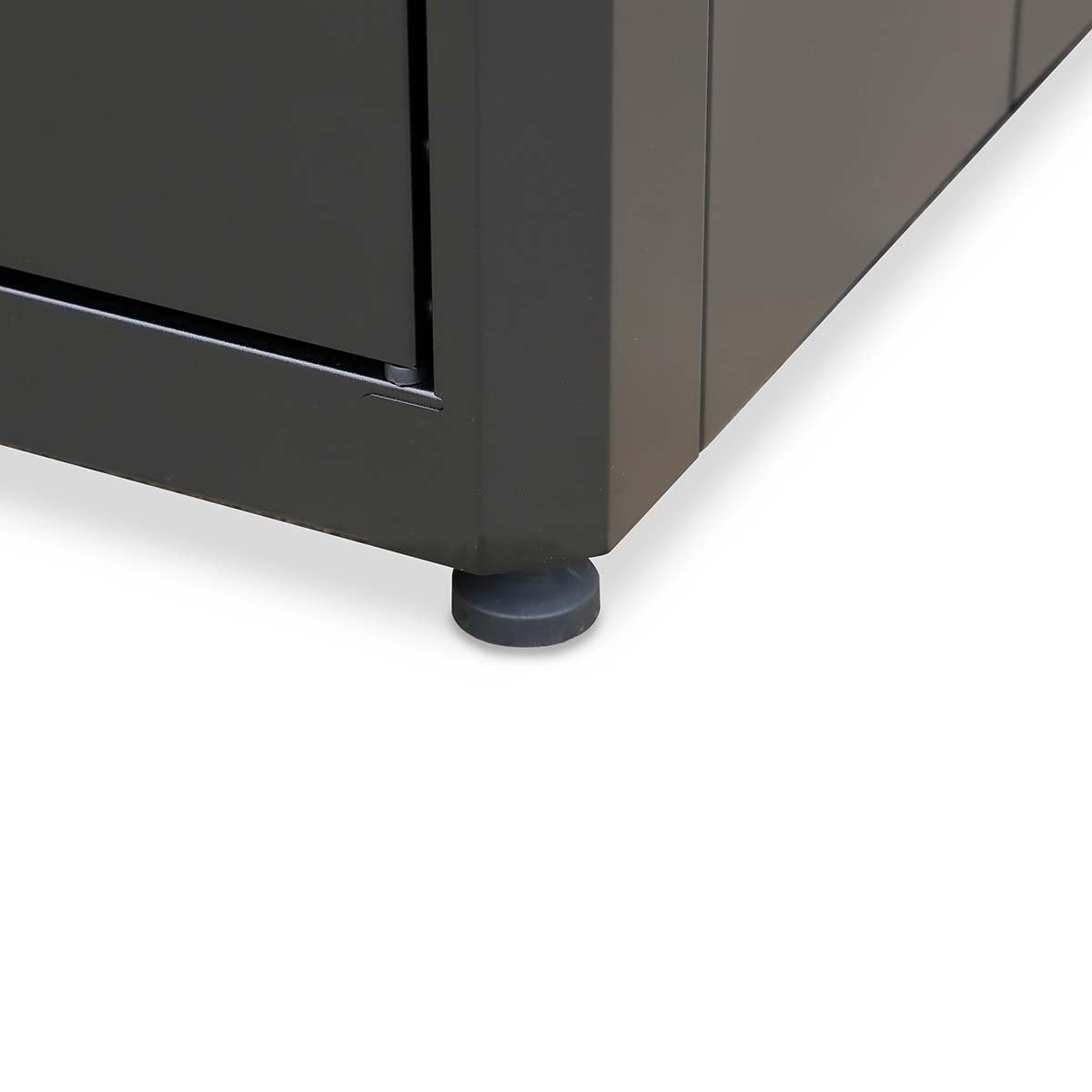 Montezuma 2-Door Stackable Storage Cabinet - Organize Home, Office, or Garage with Durable Metal Shelving Unit