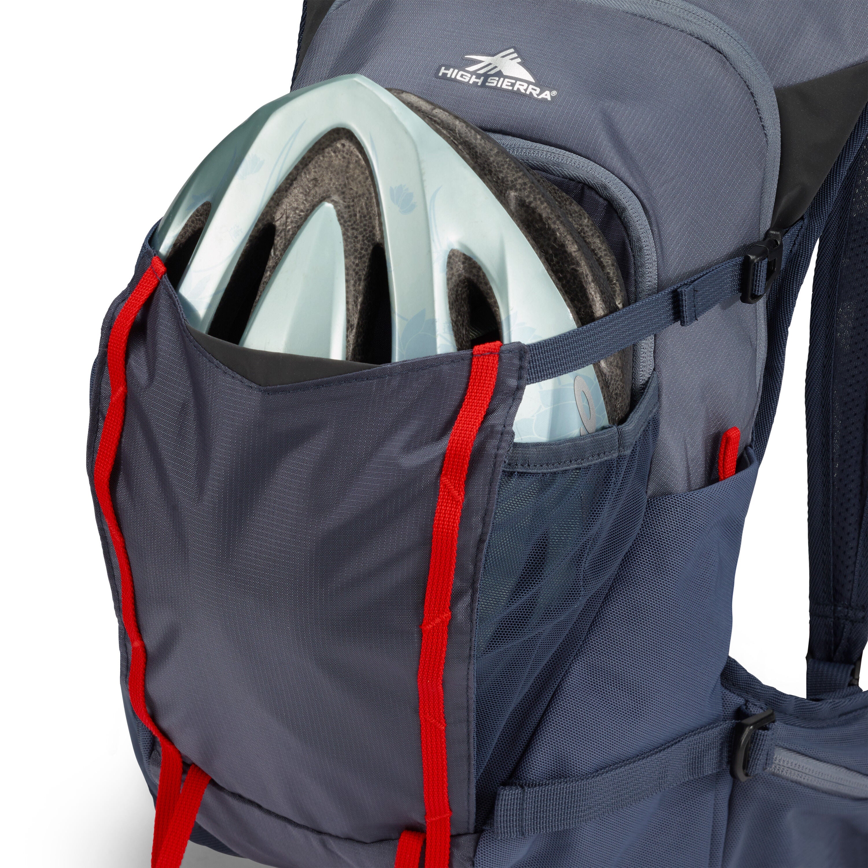 High Sierra Hydrahike 2.0 16L Hydration Backpack - Lightweight Water Pack for Hiking, Running & Outdoor Adventures - Grey Blue