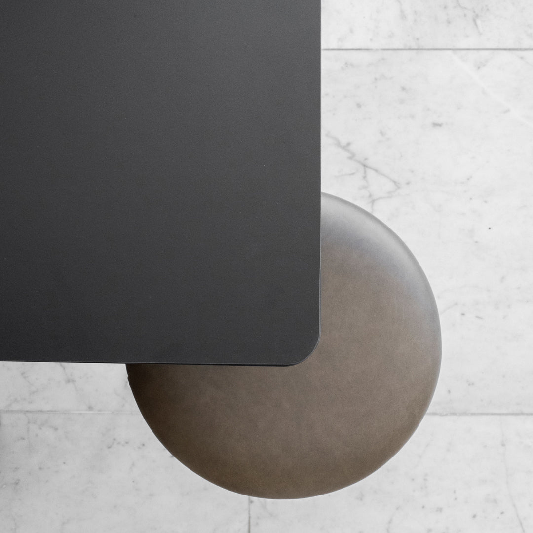 Afteroom Modern Bar Stool - Upholstered Seat with Metal Frame - Perfect for Kitchen Island, Breakfast Bar & Home Decor