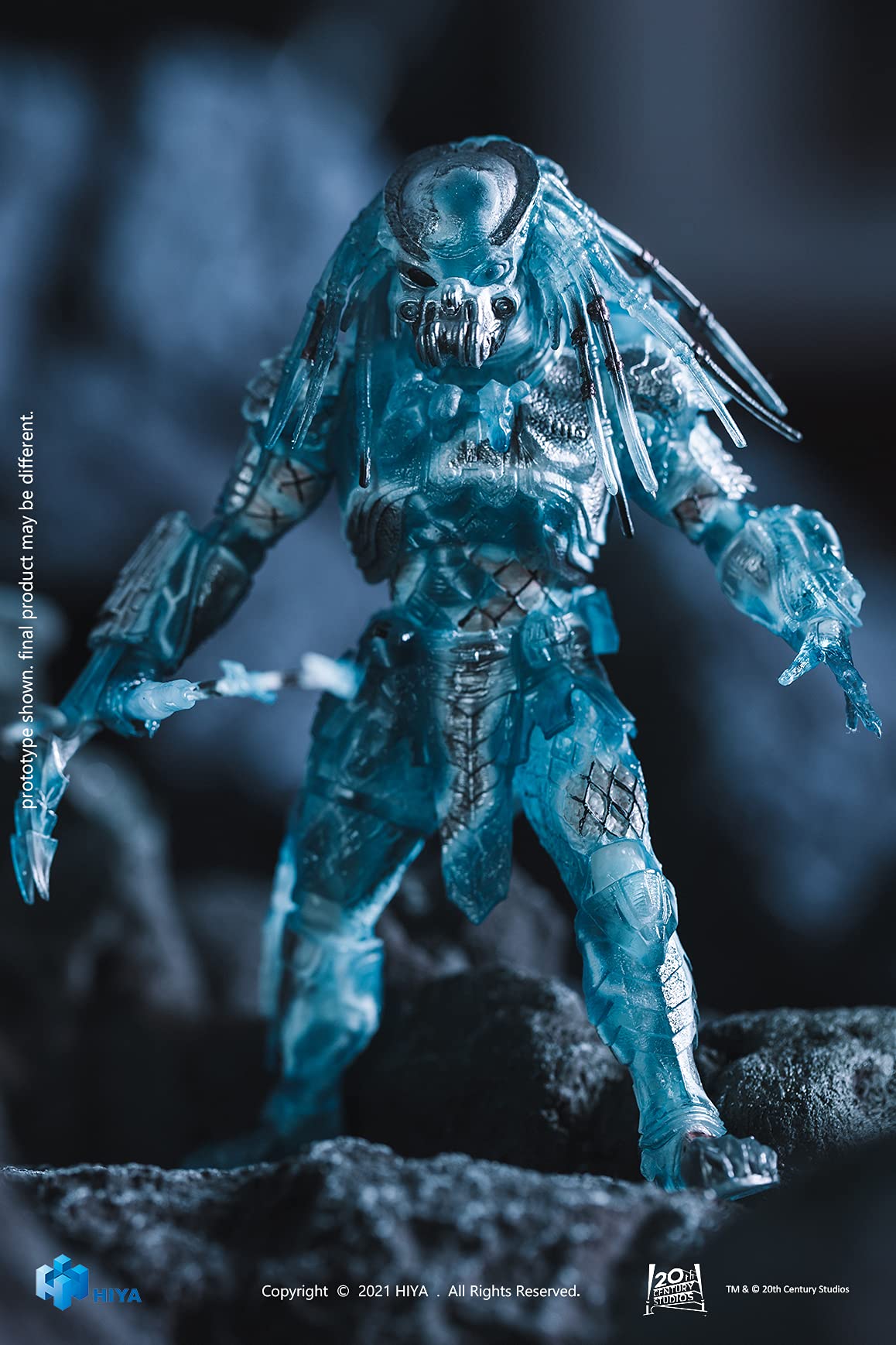 Hiya Toys Alien vs. Predator: Camouflage Celtic Predator 1:18 Scale Action Figure - Multicolor Collectible Model for Display & Gaming Scenes