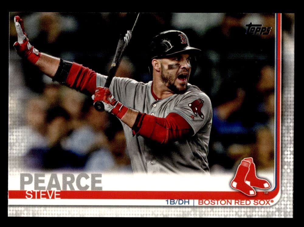 2019 Topps #694 Steve Pearce Boston Red Sox Baseball Card NM/MT - Perfect for Sports Memorabilia Collectors & Boston Red Sox Fans