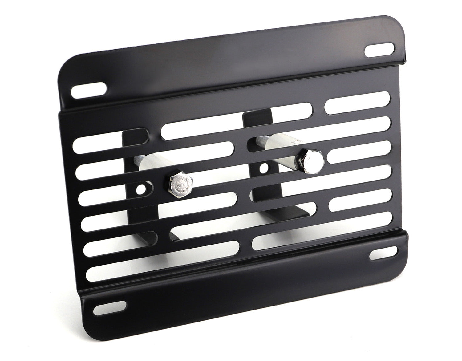 Premium Front Lower Bumper Grille Mesh Mount License Plate Bracket for Tesla Model S & X - Durable Car Accessory for Enhanced Style & Protection (Perfect for Road Trips & Daily Commuting)