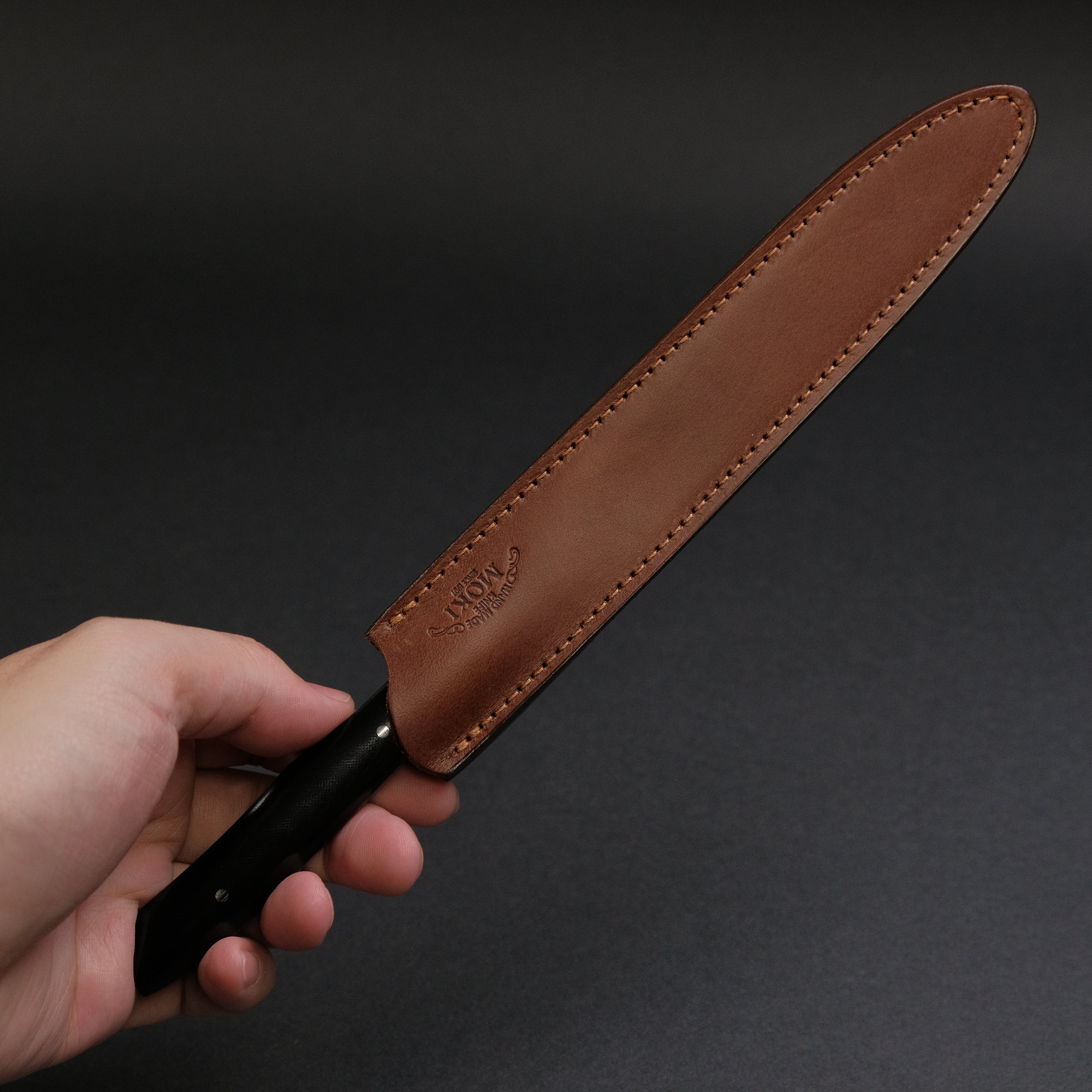 Premium MOKI Steak Knife Set - 100mm High-Carbon Stainless Steel Blades - Razor Sharp Kitchen Knives for Cutting Meat, Steak & BBQ - Perfect for Home Cooking, Restaurants & Outdoor Grilling