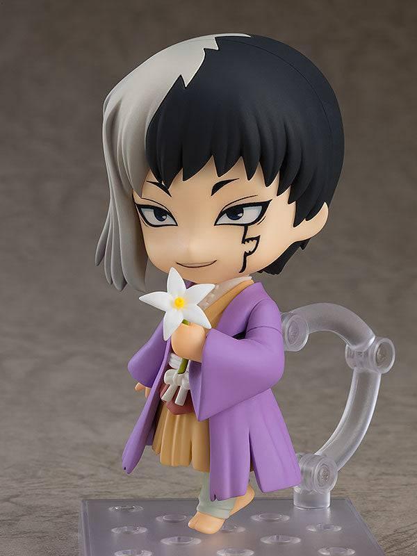 Dr. Stone Gen Asagiri Nendoroid Action Figure 1816 - Anime Collectible for Display & Gift Giving | Perfect for Fans, Shelf Decor, and Cosplay Enthusiasts