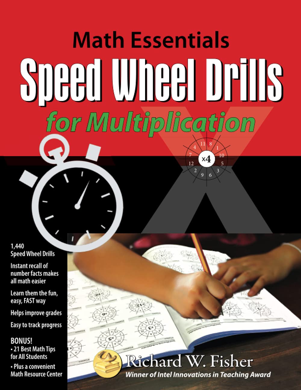 Math Speed Wheel Drills for Multiplication Practice - Fun & Fast Learning Tool for Kids - Perfect for Homeschooling & Classroom Math Games