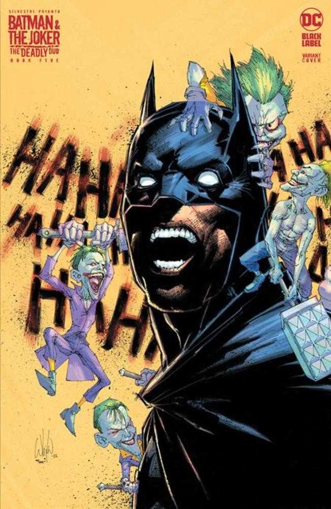 Batman & The Joker The Deadly Duo #5 (Of 7) Cover B Whilce Portacio Variant - DC Comics Graphic Novel for Adults | Collectible Comic Book for Batman Fans, Perfect for Display & Comic Book Collections