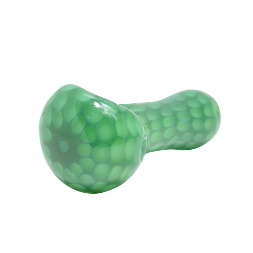 Premium Snakeskin Pattern Glass Pipe for Smoking - Elegant & Durable Handmade Water Pipe for Herbs & Tobacco - Perfect for Home Use, Parties & Gifts