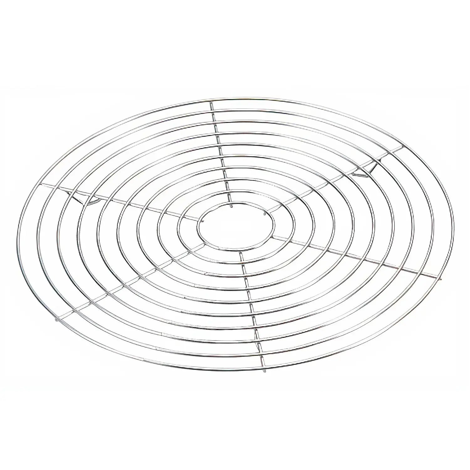 Stainless Steel Round Cake Cooling Rack with Non-Slip Feet - Perfect for Baking, Pastry Cooling, and Cookie Drying - Ideal for Home Bakers and Professional Kitchens