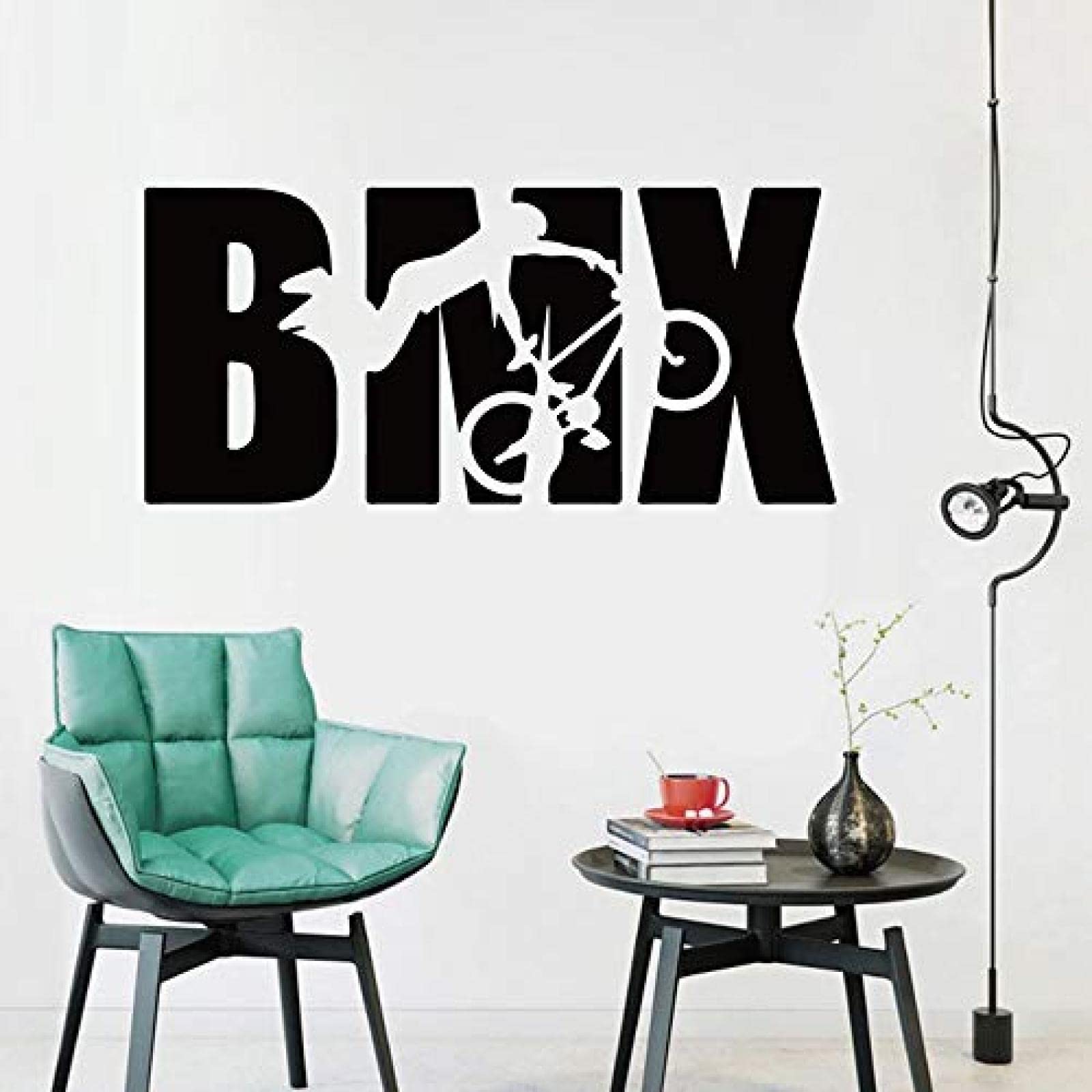 Extreme Sports Wall Decals - BMX Bike & Biker Stickers for Boys Room Decor - 22