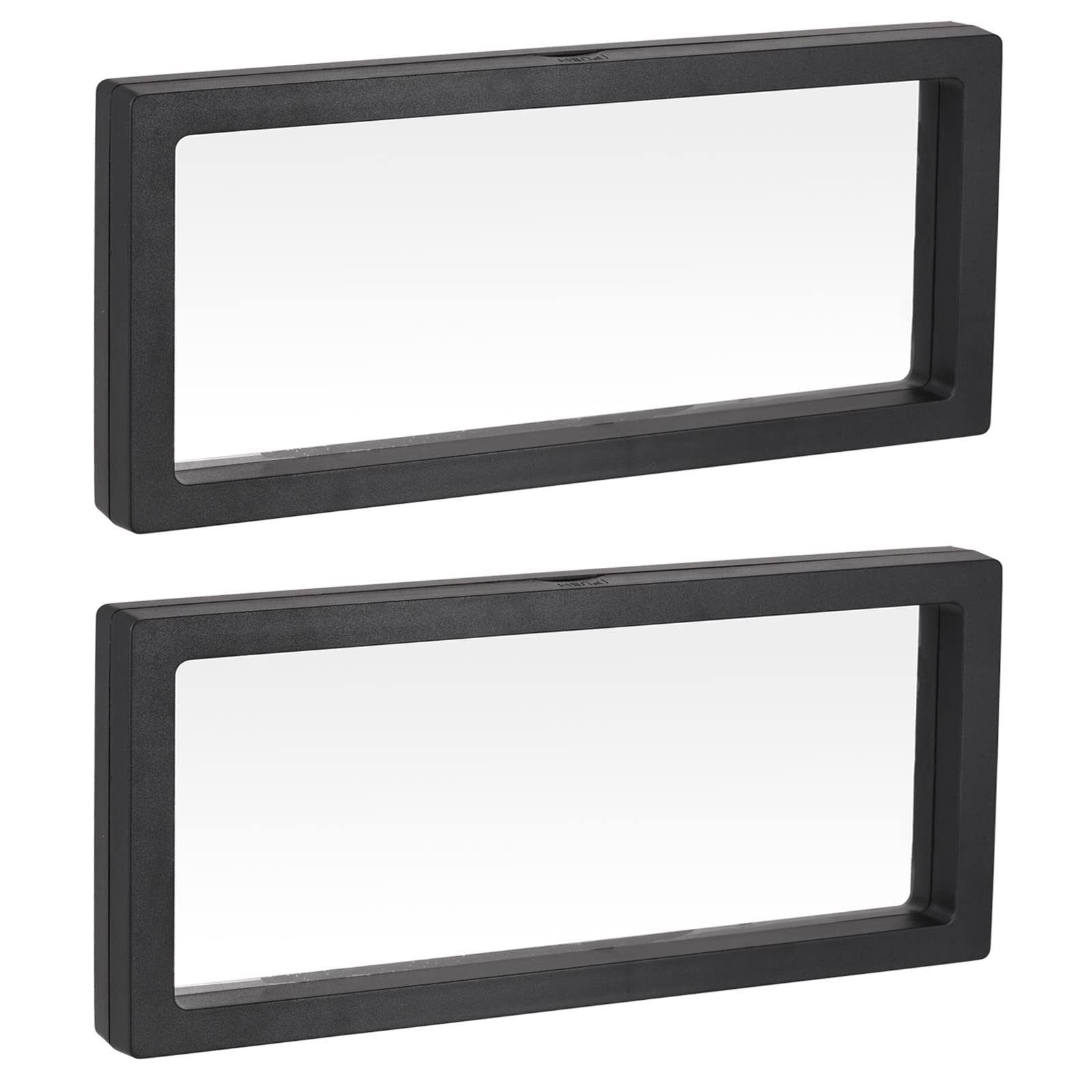 Meccanity Floating Frame Jewelry Display Stand - 3D Acrylic Display Case for Rings, Necklaces, Bracelets & Earrings (11.81