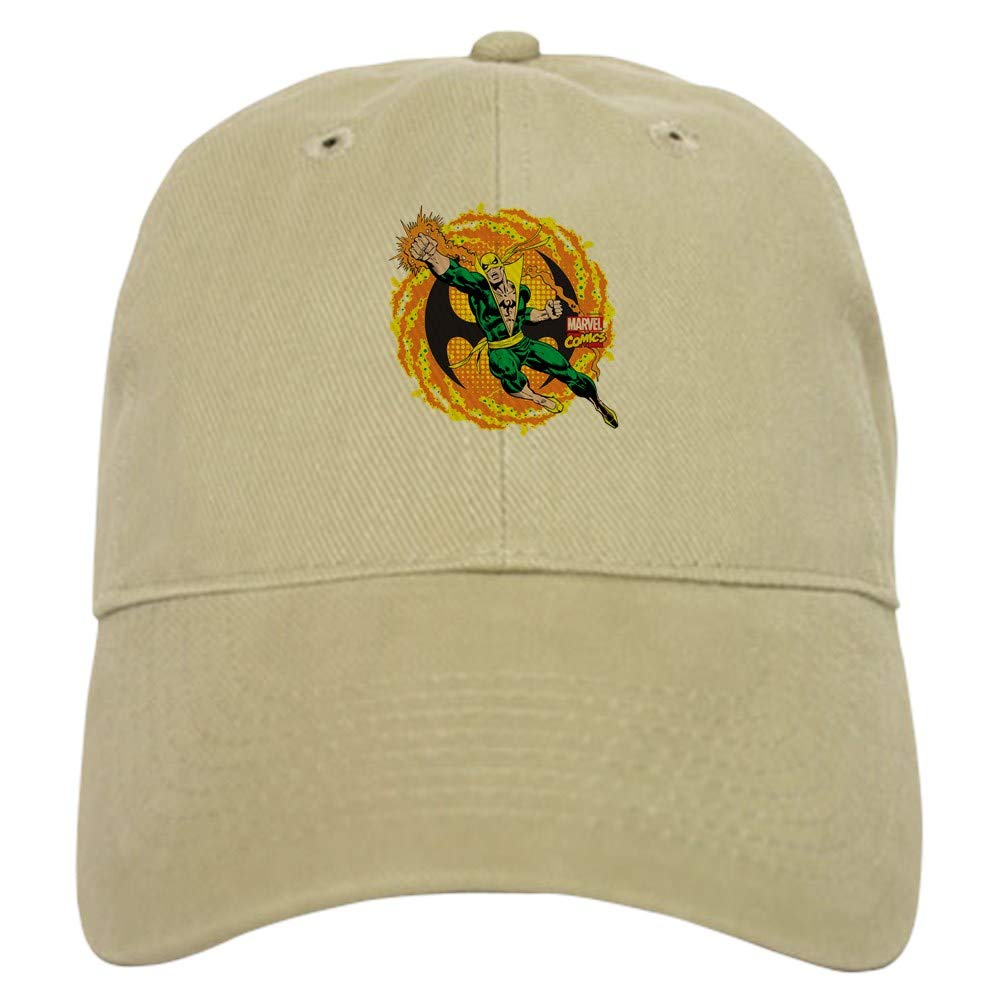 Marvel Iron Fist Action Cap - Officially Licensed Baseball Cap for Men & Women - Adjustable Dad Hat for Superhero Fans - Perfect for Cosplay, Comic Con & Everyday Wear