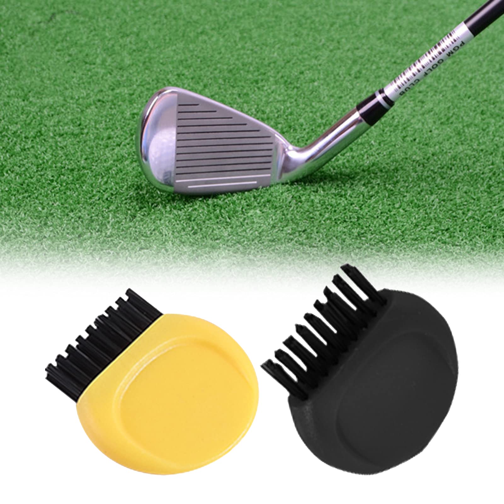5Pcs Golf Club Brush Groove Cleaner Set - Multi-Functional Debris Removal Tool for Golf Irons, Balls & Shoes | Pocket-Sized Golf Accessories for On-Course Cleaning & Maintenance