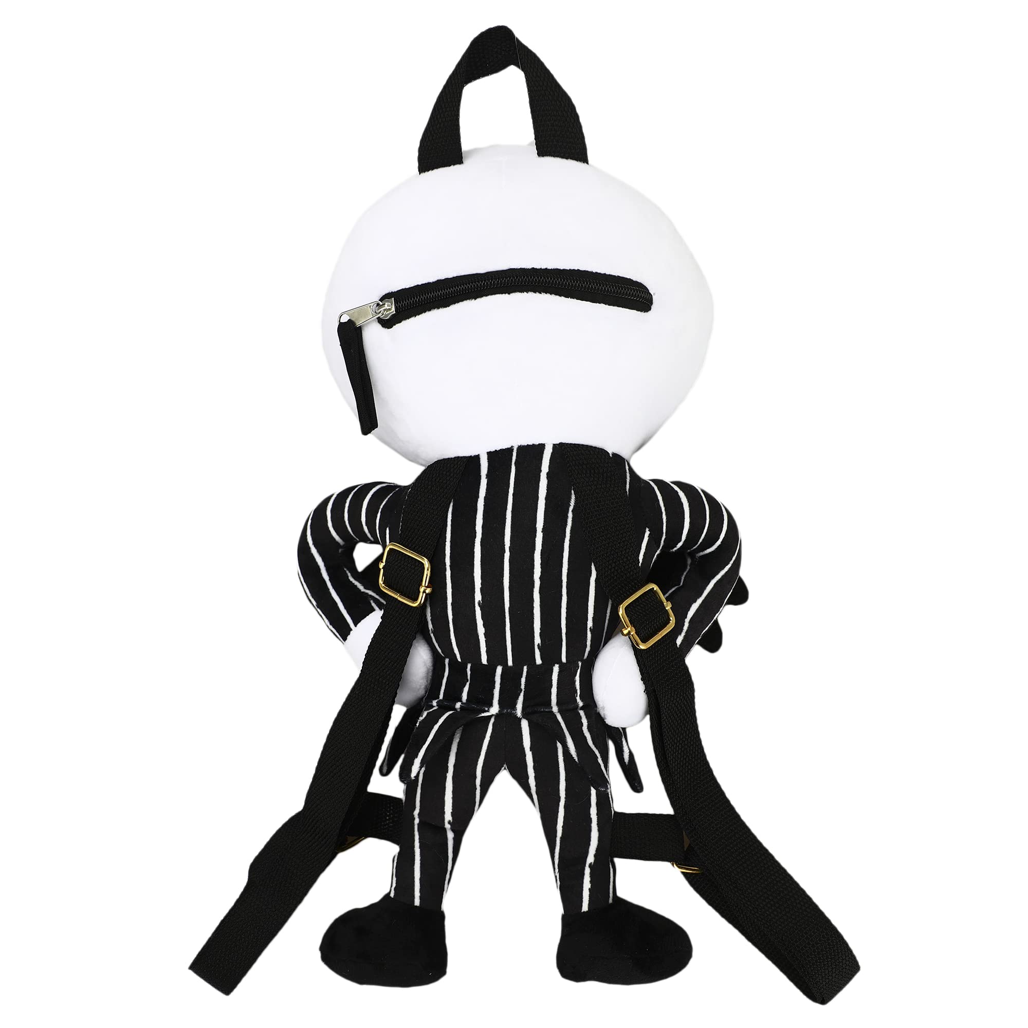 Nightmare Before Christmas Jack Skellington Plush Mini Backpack - Cute Disney Halloween Gift for Kids & Adults, Perfect for Cosplay, School, Travel & Collectors