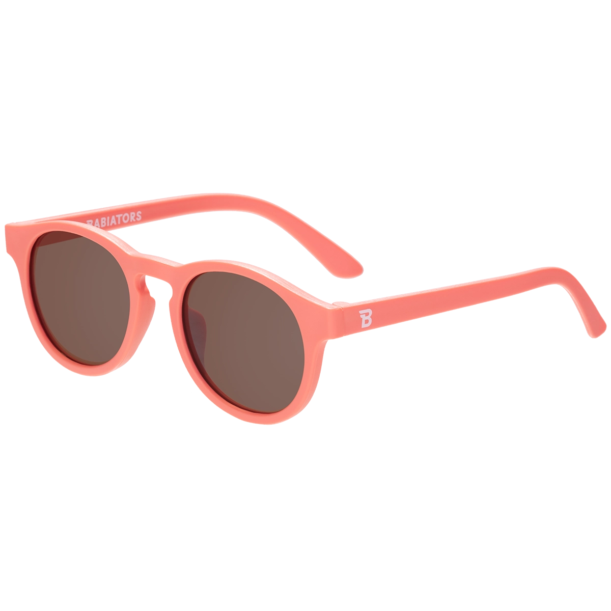 Kids Perfect Papaya Keyhole Sunglasses with Amber Lens - UV Protection, Stylish & Comfortable for Outdoor Play, Beach, and Summer Activities