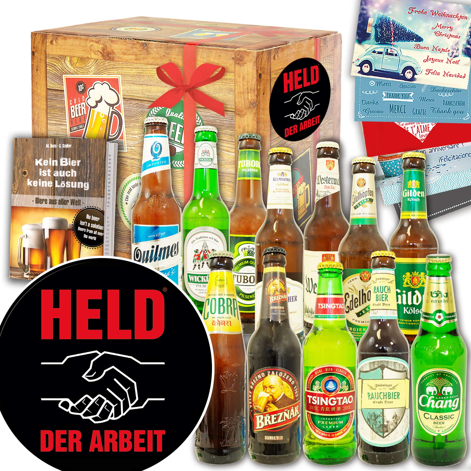 12-Pack German Craft Beer Gift Set - Perfect for Dad, Beer Lovers & Special Occasions | World & German Beer Selection | Ideal Father's Day, Birthday & Holiday Gift