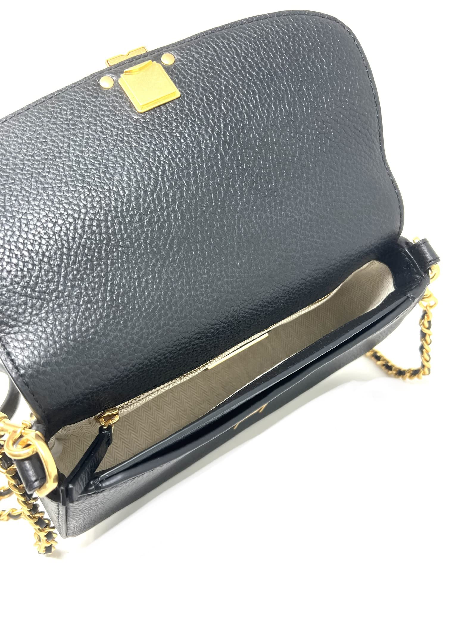 Tory Burch Britten Convertible Crossbody Bag 138772 - Black Leather Shoulder Purse for Women, Perfect for Work, Travel & Everyday Use