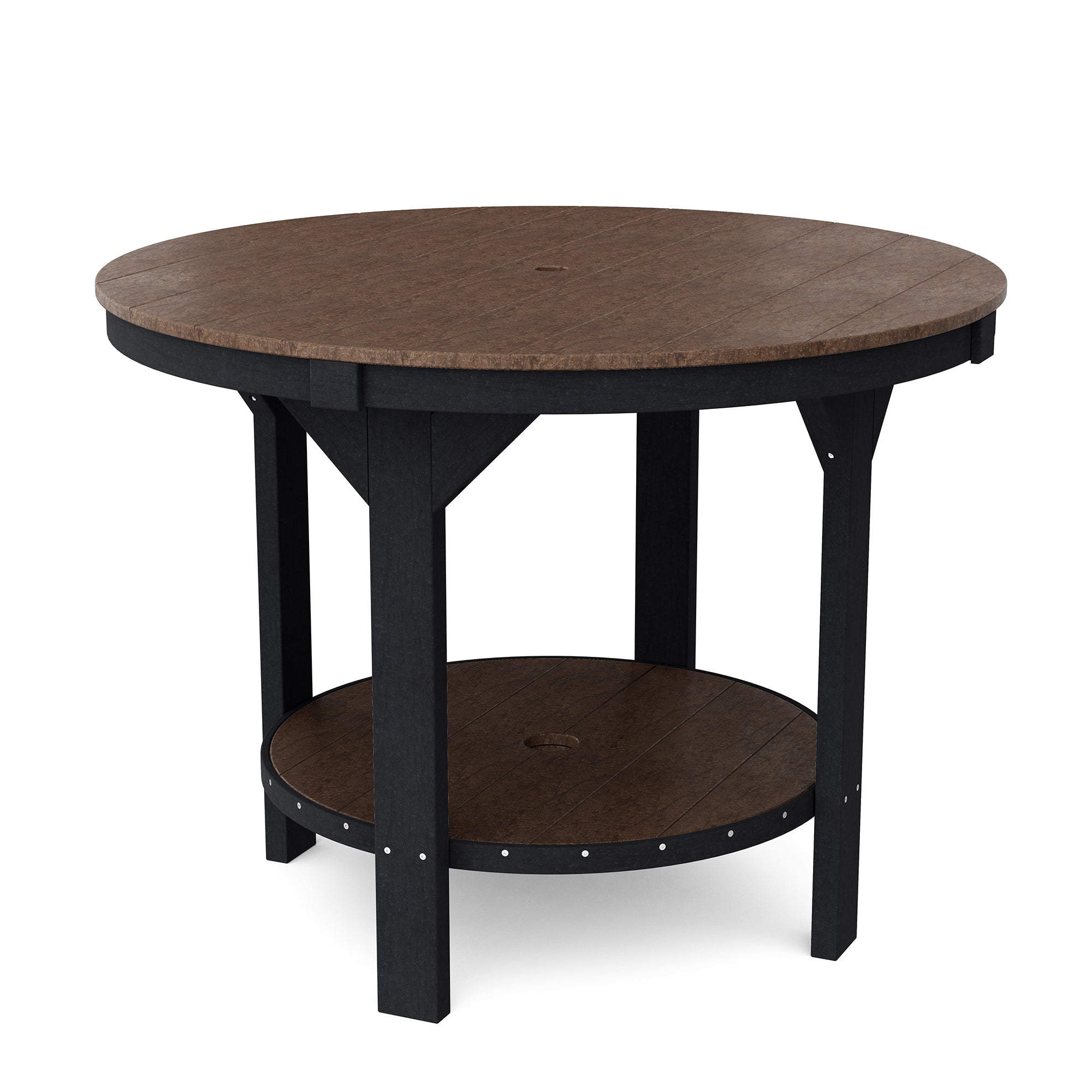 Vintage Heritage 48 Inch Pub Counter Table - Solid Wood Bar Height Table for Kitchen, Dining Room & Man Cave - Perfect for Entertaining & Home Bars