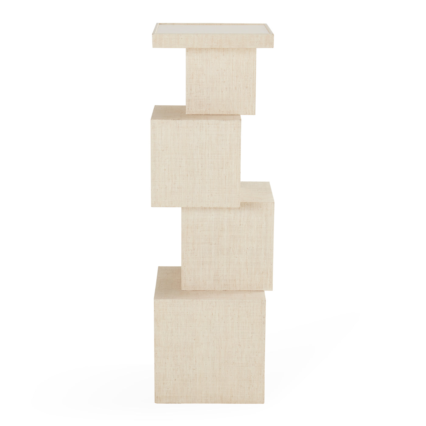 Modernist Cubist Pedestal Stand - Geometric Sculpture Display Base for Home Decor, Art Gallery & Office - Durable Acrylic or Wooden Base for Statues & Collectibles