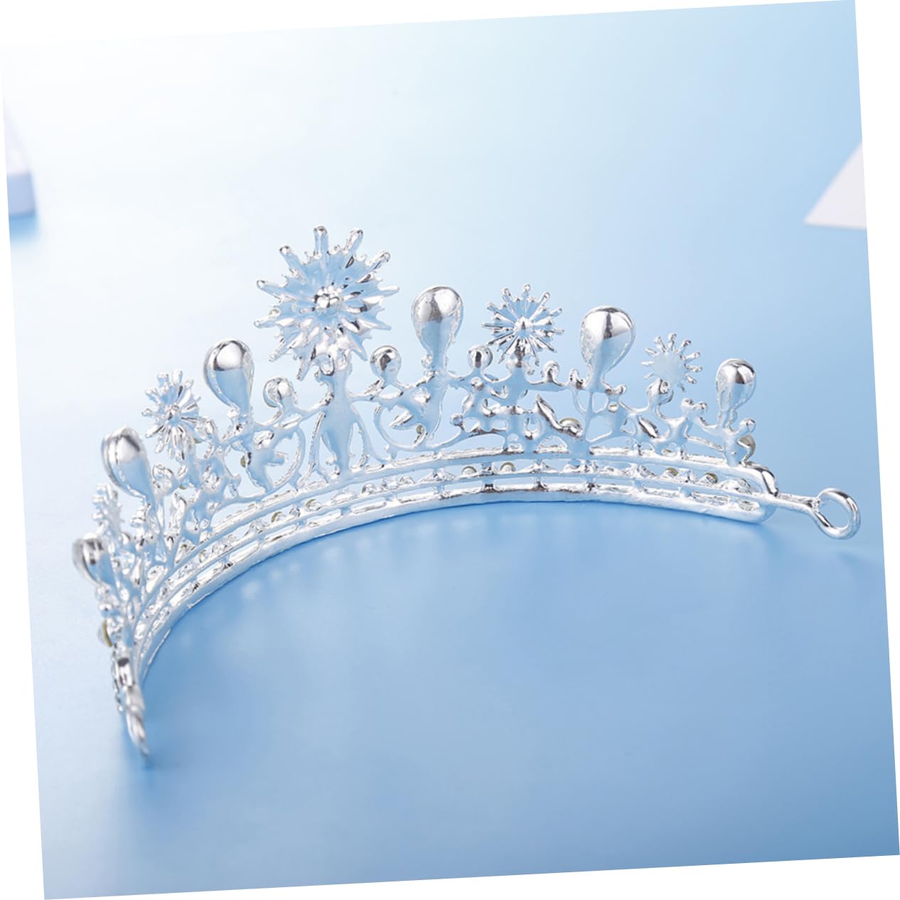 POPETPOP 1pc Crystal Bridal Tiara Hair Comb - Rhinestone Wedding Crown for Bridesmaids, Princess Hair Jewelry - Perfect for Weddings, Prom, Pageants & Special Occasions
