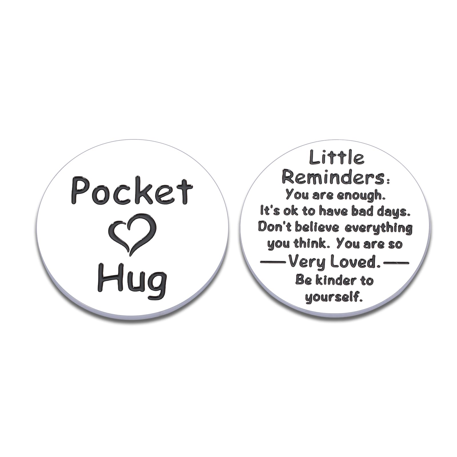 **Valentine's Day Gifts for Teen Girls - Anxiety Relief Items & Inspirational Keychain for Son or Daughter | Thoughtful Pocket Hug Token Gifts for College Students, Perfect 18th Birthday Gifts for Girls | Ideal for Stress Relief, Daily Motivation & Special Occasions**