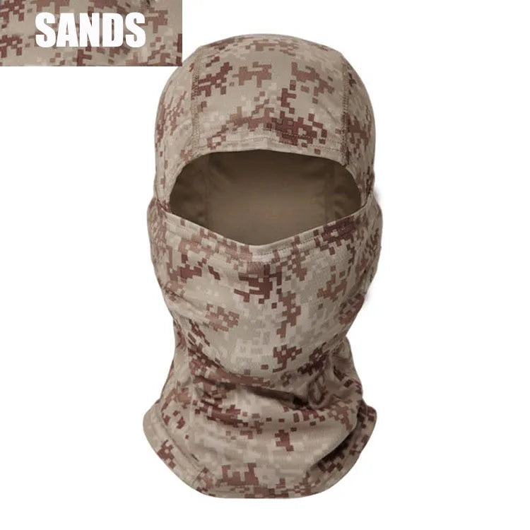 All Season Tactical Nylon Balaclava - Windproof & Breathable Face Mask for Skiing, Motorcycling & Outdoor Sports