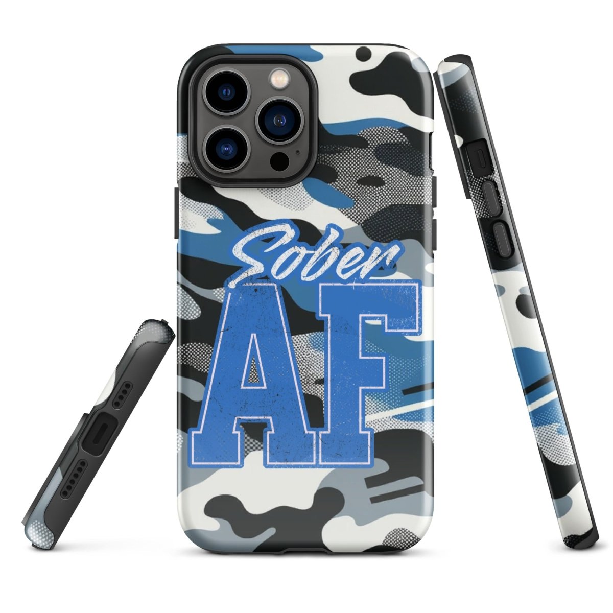 Durable Camouflage iPhone Tough Case - Shockproof & Scratch-Resistant Protective Cover for Outdoor Adventures, Hiking, and Daily Use
