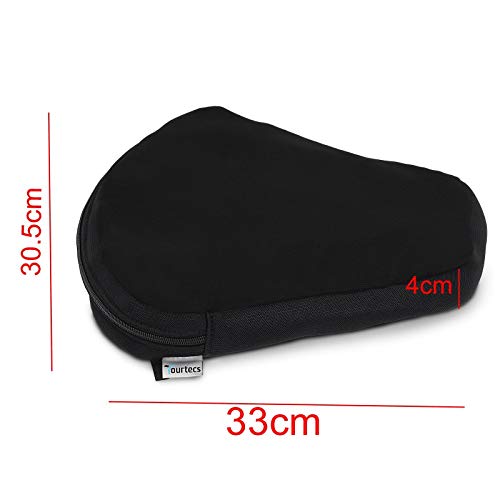 KTM 1290 Super Adventure/R/S/T Seat Cushion Air M - Black Motorcycle Seat Pad for Comfort & Long Rides - Perfect for Adventure Touring & Daily Commuting