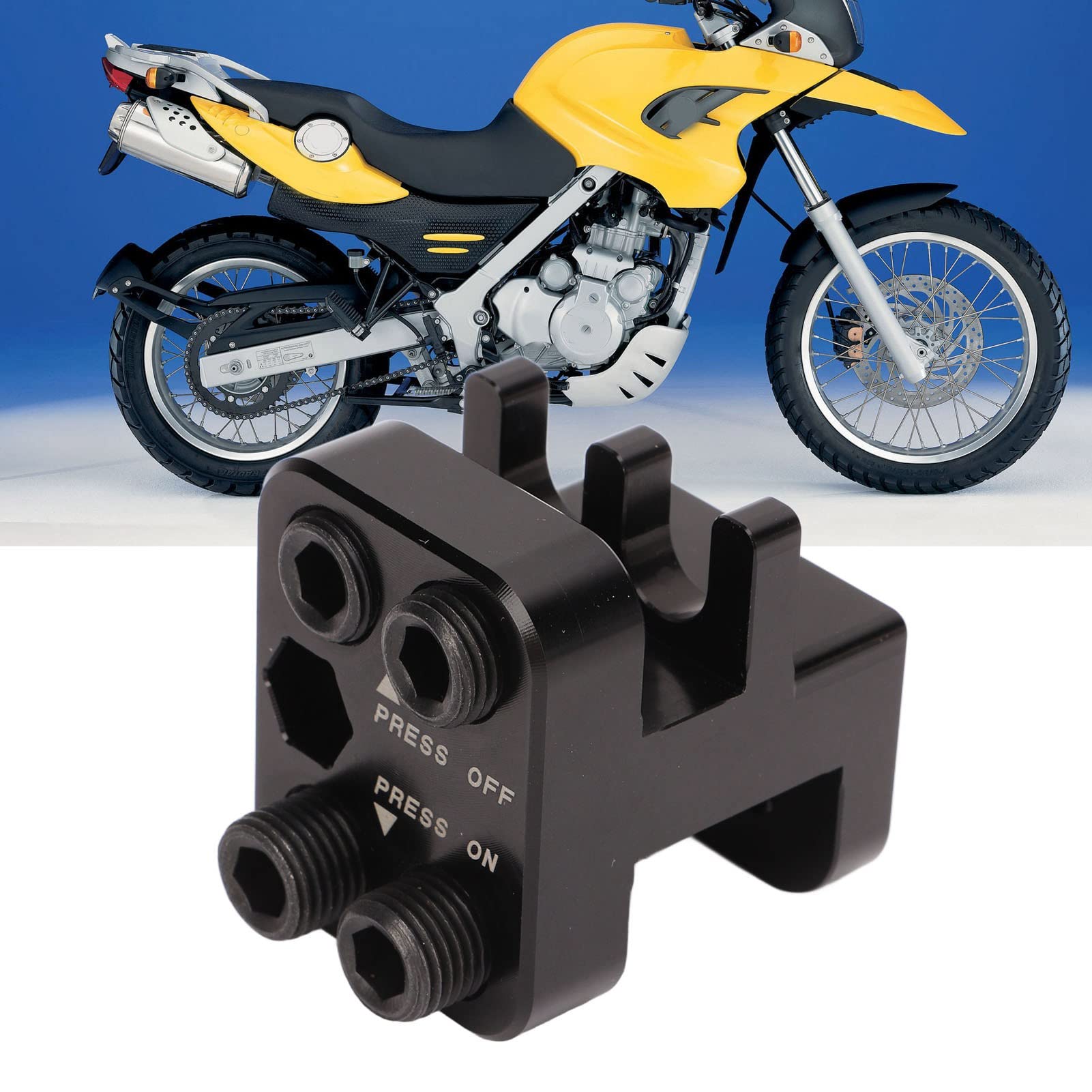 Motorcycle Chain Press Tool for 520 525 530 Chains - ATV & Dirt Bike Maintenance