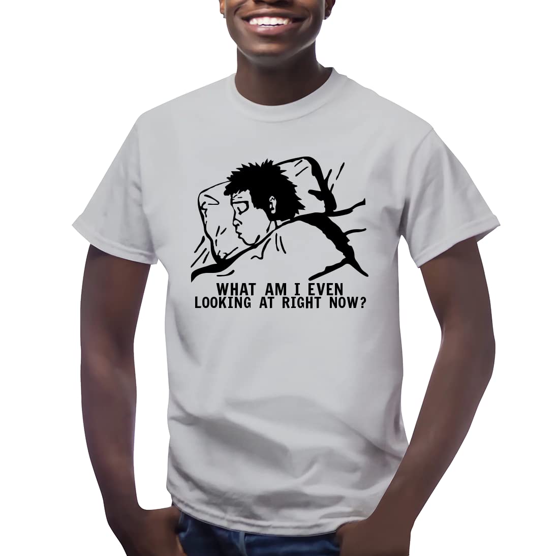 Anime Q Men's Short Sleeve Graphic T-Shirt - Cool Casual Cotton Tee for Anime Fans, Gaming & Everyday Wear